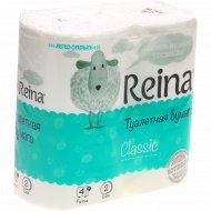 Туалетная бумага «Reina» рулонная, 4 шт