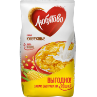 

Хлопья кукурузные "ЛЮБЯТОВО" 600г