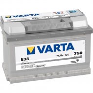 Аккумулятор автомобильный «Varta» Silver Dynamic, 74Ah, 574402075