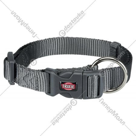 Ошейник для собак «Trixie» Premium Collar, 45 см х 15 мм, графит