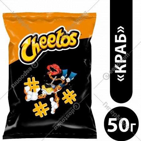 Палочки кукурузные «Cheetos» краб, 50 г