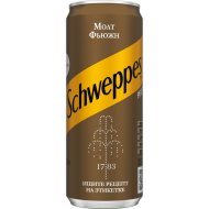 Напиток газированный «Schweppes» Молт Фьюжн, 0.33 л