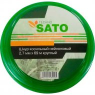 Леска для триммера «Sato» Techno, 2.7 мм х 69 м, сечение круг