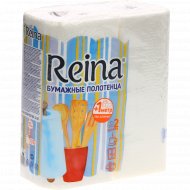 Бумажные полотенца «Reina» 2 рулона.