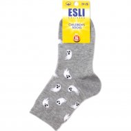 Носки детские «Esli» серый, размер 16