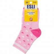 Носки детские «Esli» светло-розовый, размер 14