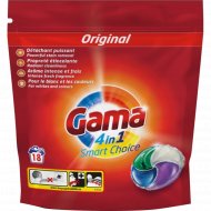 Капсулы для стирки «Gama» 4 in 1 Smart Choice, универсальные, 18х26 г