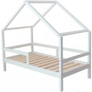 Кровать-домик «Millwood» Sweet Dreams 5, сосна белая, 200х90 см