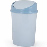 Контейнер для мусора «Альтернатива» овальный, голубой, 12 л