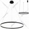 Подвесной светильник «Kinklight» Тор, 08214.19A(3000K), черный/белый