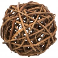 Игрушка для грызунов «Плетеный мяч» 10 см