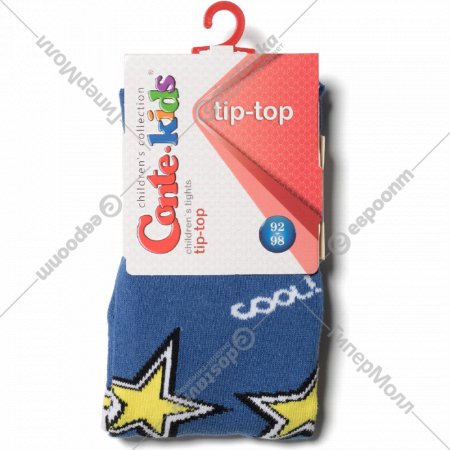 Колготки детские «Conte Kids» Tip-Top, синий, размер 92-98