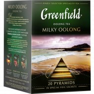 Чай зеленый «Greenfield» Milky Oolong, 20х1.8 г