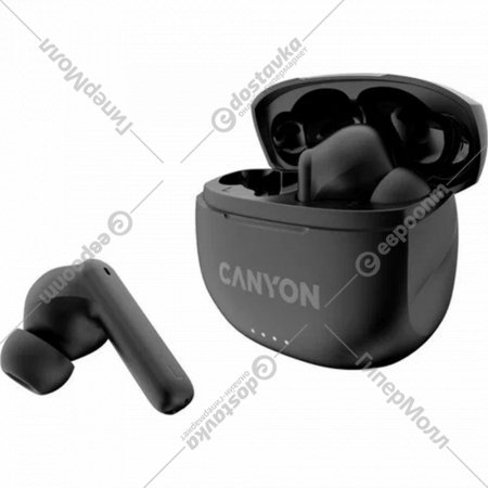 Беспроводная гарнитура «Canyon» TWS-6, CNS-TWS6B, black