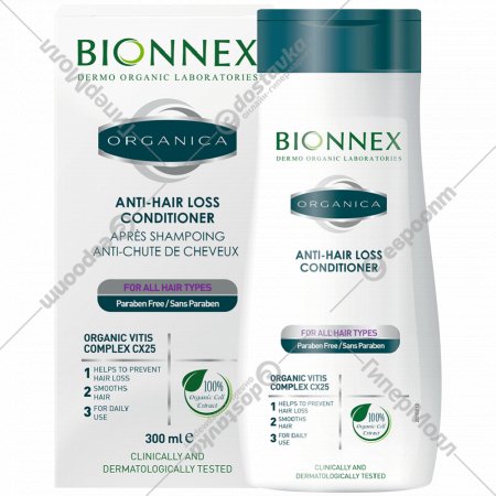Кондиционер «BionnexOrganica» против выпадения волос, 300 мл