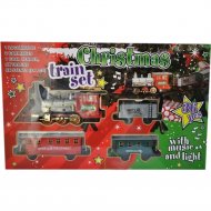 Набор игрушечный «Koopman» Новогодняя Железная Дорога, S30894290, 36 предметов