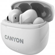 Беспроводная гарнитура «Canyon» TWS-8, CNS-TWS8W, white