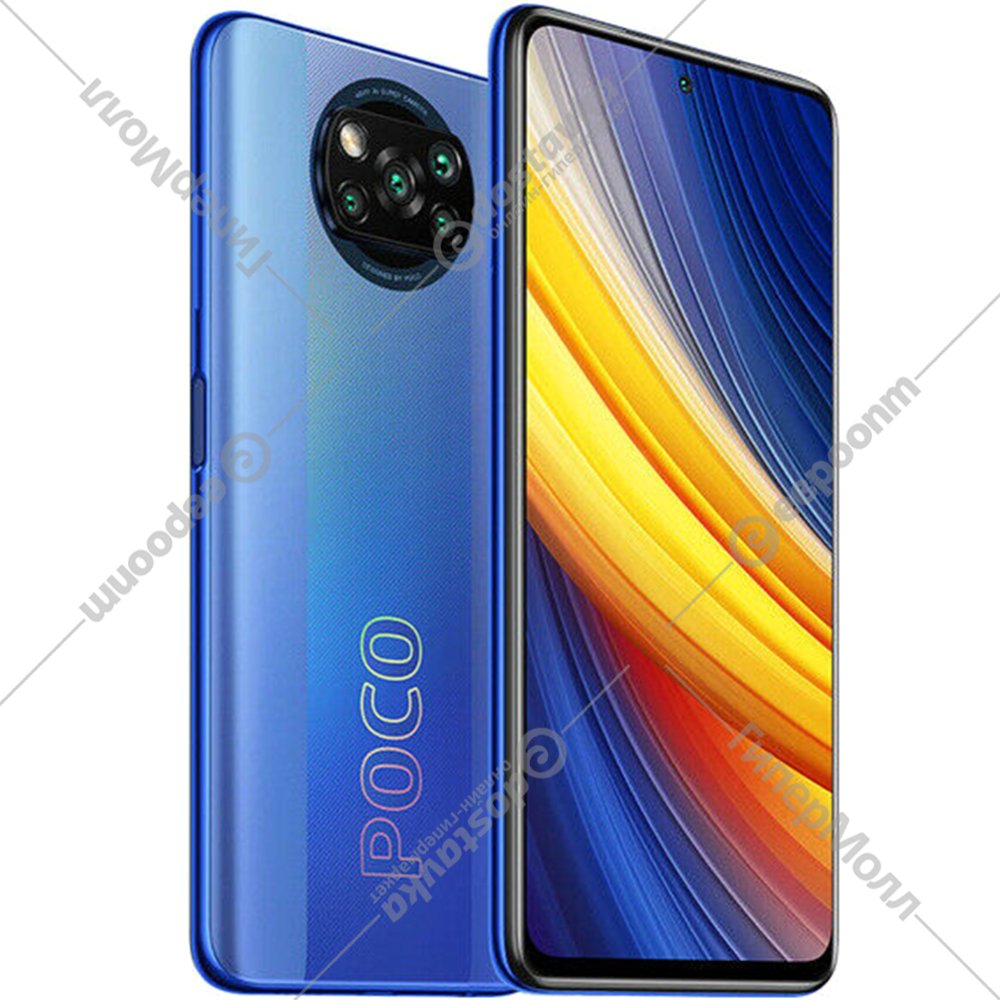 Смартфон «Xiaomi» Poco X3 Pro, 6GB/128GB, Frost Blue EU, M2102J20SG ...