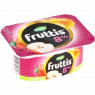 Йогуртный продукт «Fruttis» груша, яблоко, клубника, 8%, 115 г