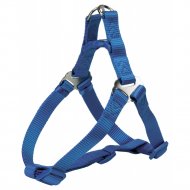 Шлея для собак «Premium One Touch harness» размер L, синий.