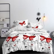Комплект постельного белья «Pandora» №12249-07 А/В, 2-спальный с европростыней, сатин-твил