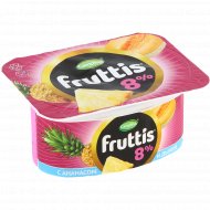 Йогуртный продукт «Fruttis» Суперэкстра, ананас-дыня, малина, 8.0%, 115 г