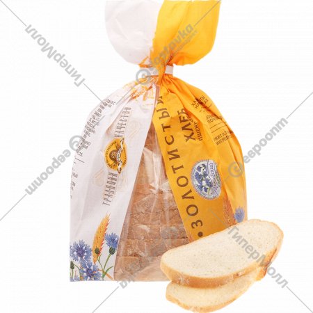 Хлеб пшеничный «Золотистый» нарезанный, 350 г