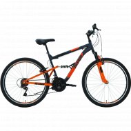 Велосипед «Forward» Altair 26 1.0 D 2022, RBK22AL26064, темно-серый/оранжевый