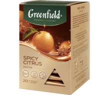 Чай пак.«GREENFIELD»(СпЦитр.,чер)20п,36г