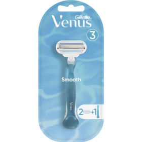 Жен­ская бритва «Gillette Venus» + Смен­ные кас­се­ты 2 шт