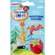 Фруктовые кусочки «Фруто Няня» из яблок и малины, 15 г