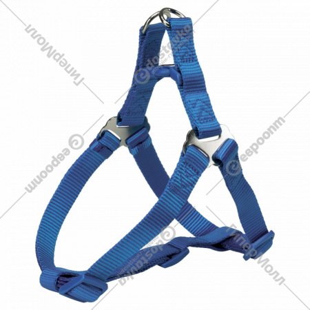 Шлея для собак «Trixie» Premium One Touch harness, размер S, синий