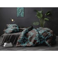 Комплект постельного белья «Pandora» №23835 А/В, 2-спальный с европростыней, сатин-твил