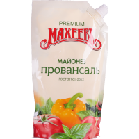 

Майонез "МАХЕЕВ ПРОВ."(ср/к)50.5% 380г