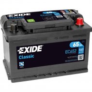 Аккумулятор автомобильный «Exide» Classic, 65Ah, EC652
