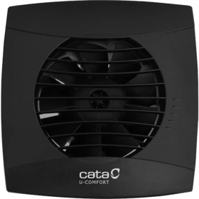 Вен­ти­ля­тор «Cata» UC-10 Timer Hygro Black, 01202200
