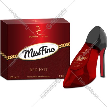 Туалетная вода женская «Dorall Collection» Miss Fine Red Hot, 90 мл