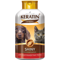 

Шампунь"KERATIN"(д/короткош.пород)400мл