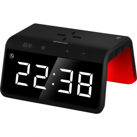 Часы циф­ро­вые с бу­диль­ни­ком «Sencor» SDC 7900 Qi
