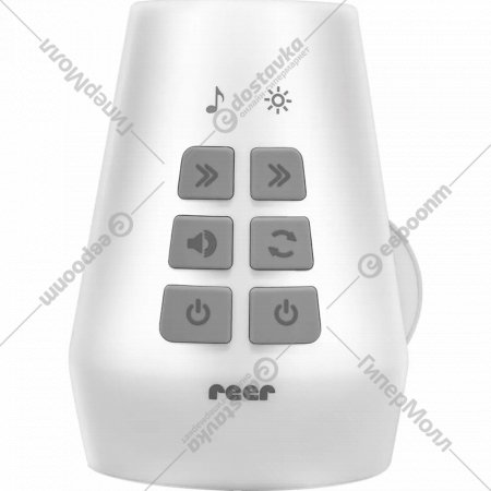 Ночник «Reer» Направляемый луч DreamBeam, музыкальный, белый, 52110
