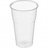 Набор одноразовых стаканов «Актуально» Мягкий, прозрачный, 500 мл, 50 шт