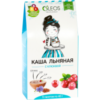 

Каша "ОЛЕОС" (льняная,клюква,5*40г) 200г