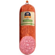 Колбаса варено-копченая Сервелат Берестейский высший сорт, 420 г