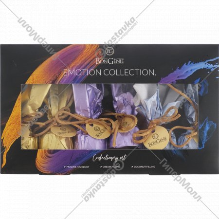 Набор шоколадных конфет «BonGenie» Коллекция эмоций, 138 г