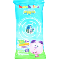 

Салфетки "BAMBOLINA" (д/дет.конф.) 15шт