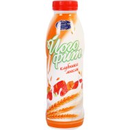 Йогурт питьевой «Молочный мир» клубника-мюсли, 2%, 450 г