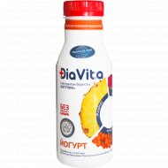 Йогурт «Dia Vita» с экстрактом бересты, ананас, облепиха, и амарант, 1.5%, 280 г