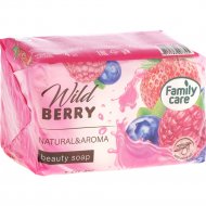 Крем-мыло «Family care» ягодный сироп, 4х75 г