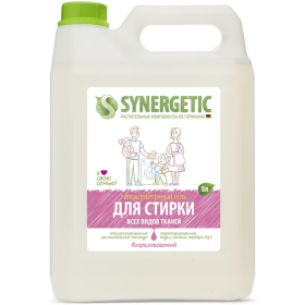 Гель для стирки «Synergetic» уни­вер­саль­ный, 5 л