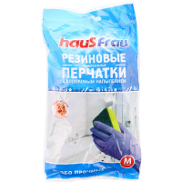 

Перчатки"HAUS FRAU"(прочн,M)